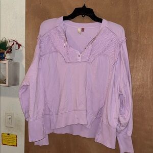 Pilcro Lilac Women's Blouse